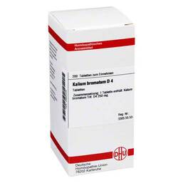 Abbildung: Kalium bromatum D 4 Tabletten Tabletten, 200 St PZN 02925446
