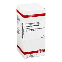 Abbildung: DHU Kalium bromatum D 6 Tabletten Tabletten, 200 St PZN 02925452