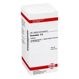 Abbildung: DHU Kreosotum D 6 Tabletten Tabletten, 200 St PZN 02925860