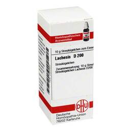 Abbildung: DHU Lachesis D 200 Globuli Globuli, 10 g PZN 02925943