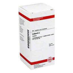 Abbildung: DHU Ledum D 4 Tabletten Tabletten, 200 St PZN 02926204