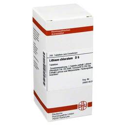 Abbildung: DHU Lithium chloratum D 6 Tabletten Tabletten, 200 St PZN 02926368
