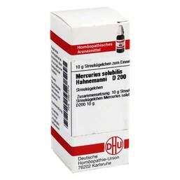 Abbildung: DHU Mercurius solubilis D 200 Globuli Globuli, 10 g PZN 02927379