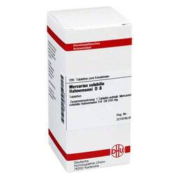 Abbildung: Mercurius solubilis D 8 Tablett Tabletten, 200 St PZN 02927439