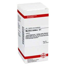 Abbildung: DHU Myristica sebifera D 4 Tabletten Tabletten, 200 St PZN 02927735
