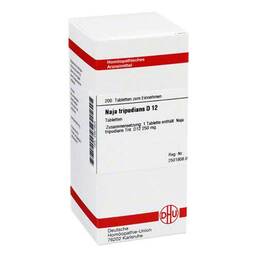Abbildung: Naja tripudians D 12 Tabletten Tabletten, 200 St PZN 02927824