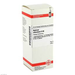 Abbildung: DHU Natrium chloratum D 30 Dilution Dilution, 50 ml PZN 02927936