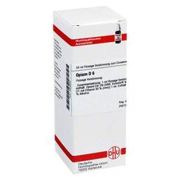 Abbildung: DHU Opium D 6 Dilution Dilution, 50 ml PZN 02928640