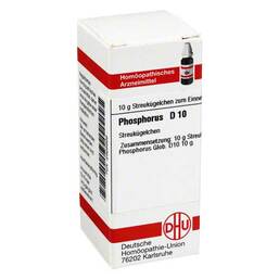 Abbildung: DHU Phosphorus D 10 Globuli Globuli, 10 g PZN 02928999