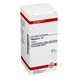 Abbildung: DHU Phytolacca D 4 Tabletten Tabletten, 200 St PZN 02929214