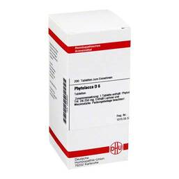 Abbildung: DHU Phytolacca D 6 Tabletten Tabletten, 200 St PZN 02929220