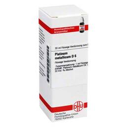 Abbildung: DHU Platinum metallicum D 6 Dilution Dilution, 20 ml PZN 02929349