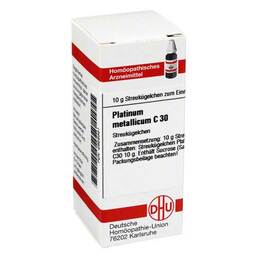 Abbildung: DHU Platinum metallicum C 30 Globuli Globuli, 10 g PZN 02929361