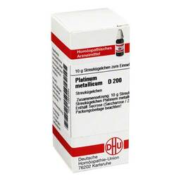 Abbildung: DHU Platinum metallicum D 200 Globuli Globuli, 10 g PZN 02929384