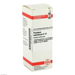 Abbildung: Plumbum metallicum D 12 Dilution Dilution, 20 ml PZN 02929444
