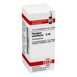 Abbildung: Plumbum metallicum D 30 Globuli Globuli, 10 g PZN 02929504