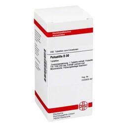 Abbildung: DHU Pulsatilla D 30 Tabletten Tabletten, 200 St PZN 02929906