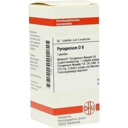 Abbildung: Pyrogenium D 8 Tabletten Tabletten, 80 St PZN 02929964
