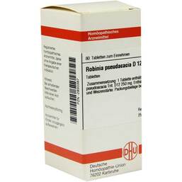Abbildung: DHU Robinia pseudacacia D 12 Tabletten Tabletten, 80 St PZN 02930387