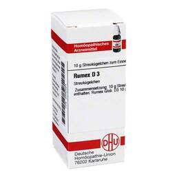 Abbildung: DHU Rumex D 3 Globuli Globuli, 10 g PZN 02930424