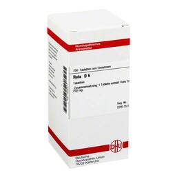 Abbildung: DHU Ruta D 6 Tabletten Tabletten, 200 St PZN 02930571