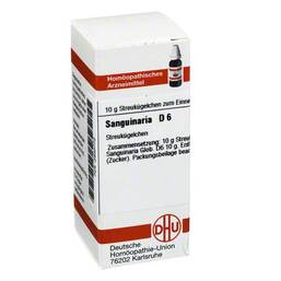 Abbildung: DHU Sanguinaria D 6 Globuli Globuli, 10 g PZN 02930772