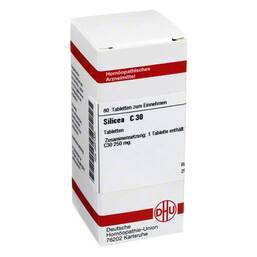 Abbildung: DHU Silicea C 30 Tabletten Tabletten, 80 St PZN 02931300