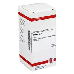 Abbildung: Silicea C 30 Tabletten Tabletten, 200 St PZN 02931323