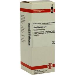 Abbildung: DHU Staphisagria D 6 Dilution Dilution, 50 ml PZN 02931814
