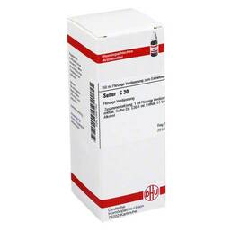 Abbildung: DHU Sulfur C 30 Dilution Dilution, 50 ml PZN 02932162
