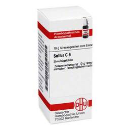 Abbildung: DHU Sulfur C 6 Globuli Globuli, 10 g PZN 02932185