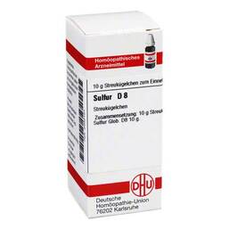 Abbildung: DHU Sulfur D 8 Globuli Globuli, 10 g PZN 02932191