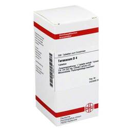 Abbildung: DHU Taraxacum D 4 Tabletten Tabletten, 200 St PZN 02932713