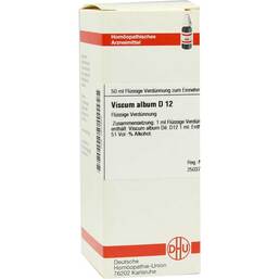 Abbildung: DHU Viscum album D 12 Dilution Dilution, 50 ml PZN 02933658