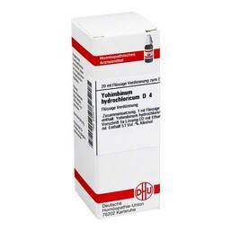 Abbildung: Yohimbinum hydrochloricum D 4 Dilution Dilution, 20 ml PZN 02933776