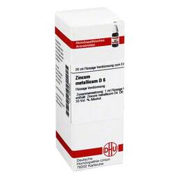 Abbildung: DHU Zincum metallicum D 6 Dilution Dilution, 20 ml PZN 02933865