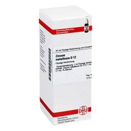 Abbildung: DHU Zincum metallicum D 12 Dilution Dilution, 50 ml PZN 02933894