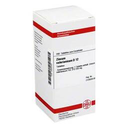 Abbildung: DHU Zincum valerianicum D 12 Tabletten Tabletten, 200 St PZN 02934043