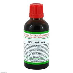 Abbildung: Solunat Nr.2 Tropfen Tropfen, 50 ml PZN 02937573