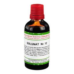 Abbildung: Solunat Nr.12 Tropfen Tropfen, 50 ml PZN 02940351