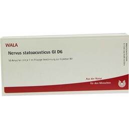 Abbildung: Nervus Statoacusticus GL D 6 Ampullen Ampullen, 10X1 ml PZN 02942031