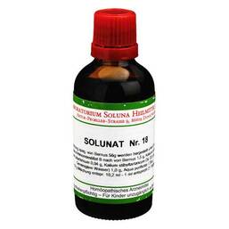 Abbildung: Solunat Nr.18 Tropfen Tropfen, 50 ml PZN 02942290