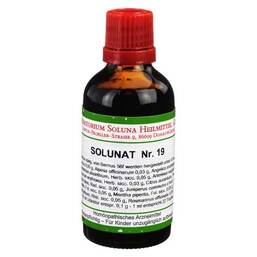 Abbildung: Solunat Nr.19 Tropfen Tropfen, 50 ml PZN 02942605