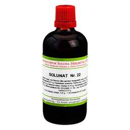 Abbildung: Solunat Nr.22 Tropfen Tropfen, 100 ml PZN 02944952