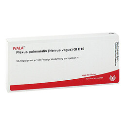 Abbildung: Plexus pulmon. nerv. vag. GL D 15 Ampullen Ampullen, 10X1 ml PZN 02952414