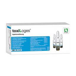 Abbildung: toxiLoges® Injektionslösung 50X2 ml, Ampullen PZN 03023912