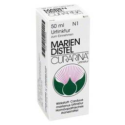 Abbildung: Mariendistel Curarina Urtink Tropfen, 50 ml PZN 03024656
