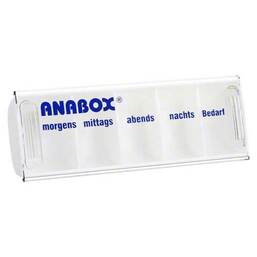 Abbildung: Anabox Tagesbox weiß 1 St PZN 03029719