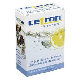Abbildung: Cetron Reinigungspulver 5X15 g, Pulver PZN 03038380