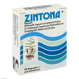 Abbildung: Zintona Kapseln Hartkapseln, 20 St PZN 03041956